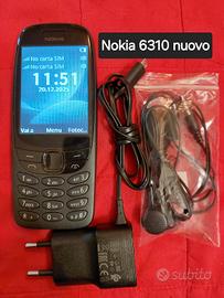 NOKIA 6310 nuovo + auricolari nuovi