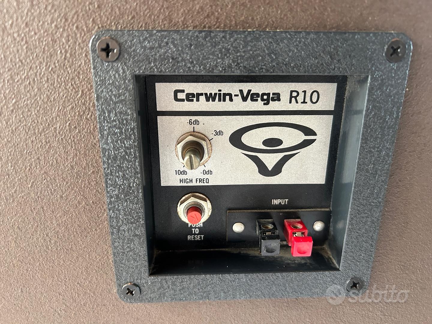 Cerwin sales vega r10