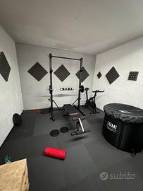 Mini palestra completa con cyclette