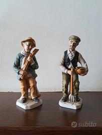 Contadino con paglia e Contadino con tridente