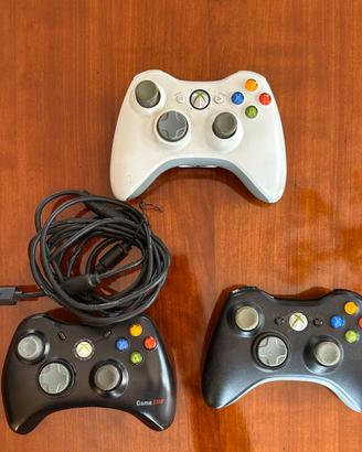 3 Joystick Xbox 360 originali