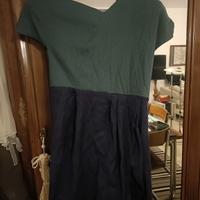 vestito donna bicolor " Malloni"