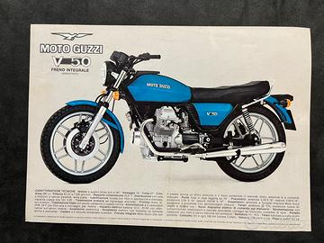 Brochure Moto Guzzi V50 FRENO INTEGRALE