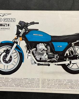 Brochure Moto Guzzi V50 FRENO INTEGRALE