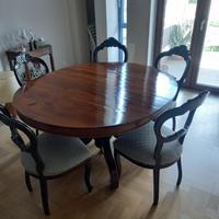 tavolo tondo epoca inizi 900