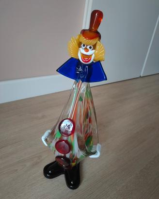 Pagliaccio svuota tasche vetro murano 60-80
