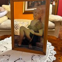 Raro specchio vintage merylin monroe anni 70/80