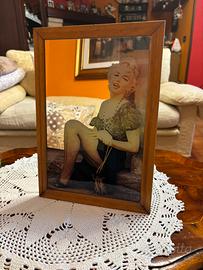 Raro specchio vintage merylin monroe anni 70/80