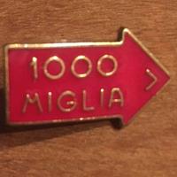 Spilla pins 1000 mille miglia Car vintage