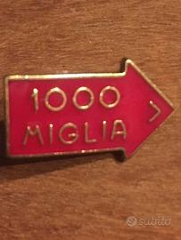 Spilla pins 1000 mille miglia Car vintage