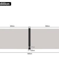 Tenda paravento e parasole nuova.
