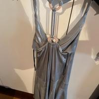 Vestito argento Motivi taglia xs