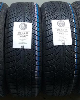 4 GOMME 215 55 16 SPORTIVA A77075