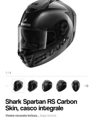  CASCO SHARK SPARTAN RS  TAGLIA M