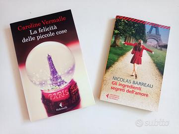 2 libri autori francesi  Barreau Vermalle Parigi
