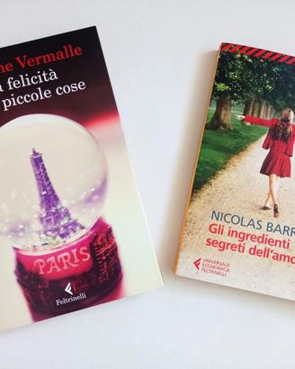 2 libri autori francesi  Barreau Vermalle Parigi