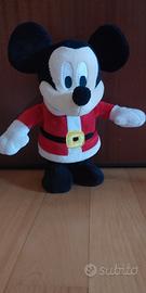 PELUCHE ANIMATO TOPOLINO BABBO NATALE