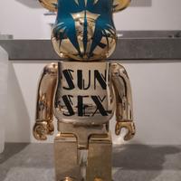 Bearbrick Isetan - RARE Medicom - GOLDEN SUN SEX