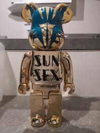 Bearbrick Isetan - RARE Medicom - GOLDEN SUN SEX