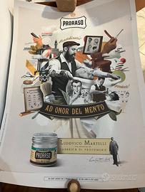 Poster pubblicitario Proraso