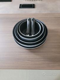 Lagostina Ingenio set 14 pezzi con manici removibi