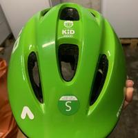 Caschetto bici bambino verde taglia S