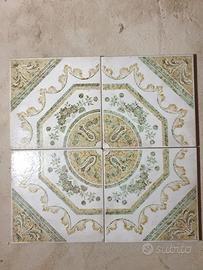 Maioliche floreali anni '70 / '80