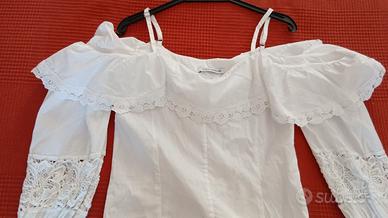 🤍 Blusa Flavio Castellani n. 40 camicetta 