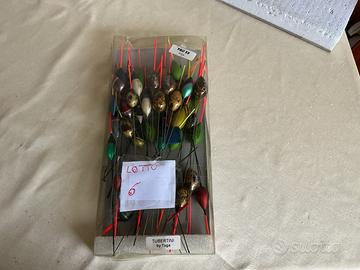 Lotto galleggianti da pesca