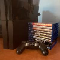 Playstation 4 (500gb) + 10 giochi e controller