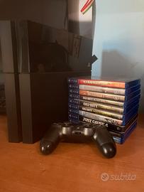 Playstation 4 (500gb) + 10 giochi e controller