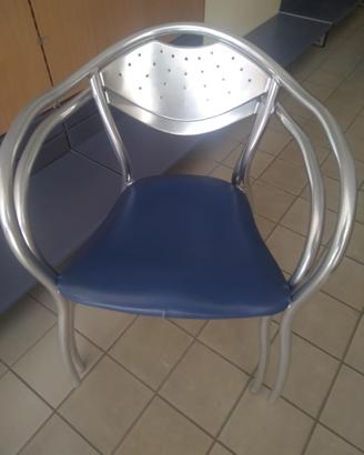 Poltroncine in alluminio