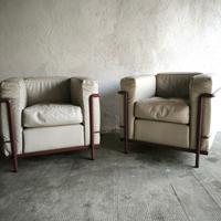 poltrone LC2 design Le Corbusier per Cassina 