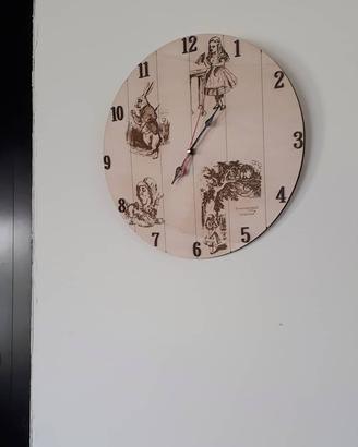Orologio in legno personalizzabile