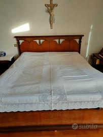 Copriletto uncinetto