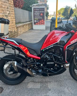 Moto Morini X-Cape 650 2023 con borse rateizzo