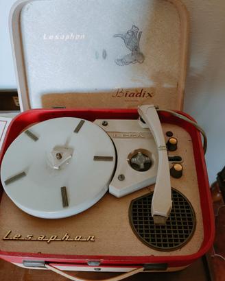 Giradischi funzionante vintage