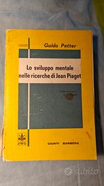 Guido Petter. ricerche di J. Piaget