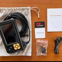 Boroscopio digitale HD a doppia lente, 1080p, IPS 