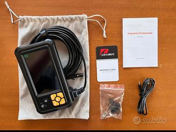 Boroscopio digitale HD a doppia lente, 1080p, IPS 