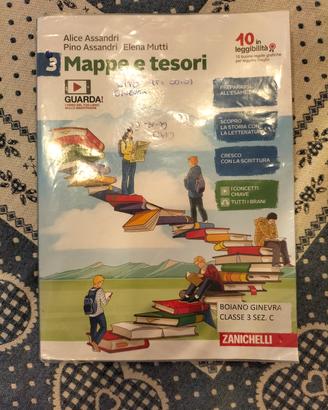 Libro di antologia Mappe e tesori 3