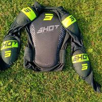 paraschiena completo motocross taglia XS