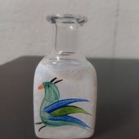 Bottiglia vintage in vetro soffiato di Kosta Boda