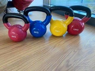 Set di 4 Kettlebell