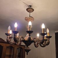 Lampadario  in bronzo 