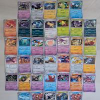 Carte Pokémon originali lotto 38 pezzi