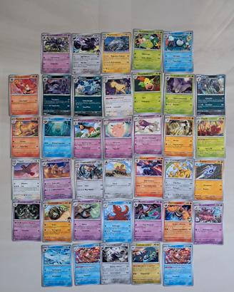 Carte Pokémon originali lotto 38 pezzi