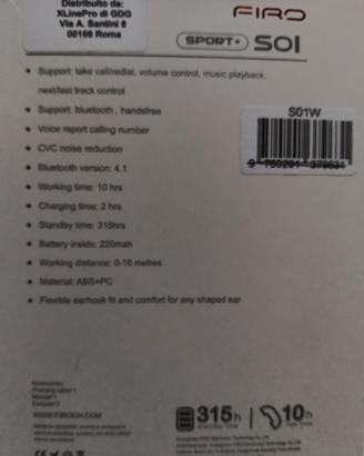 auricolari wireless bluetooth