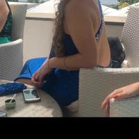 Abito cerimonia impero couture 