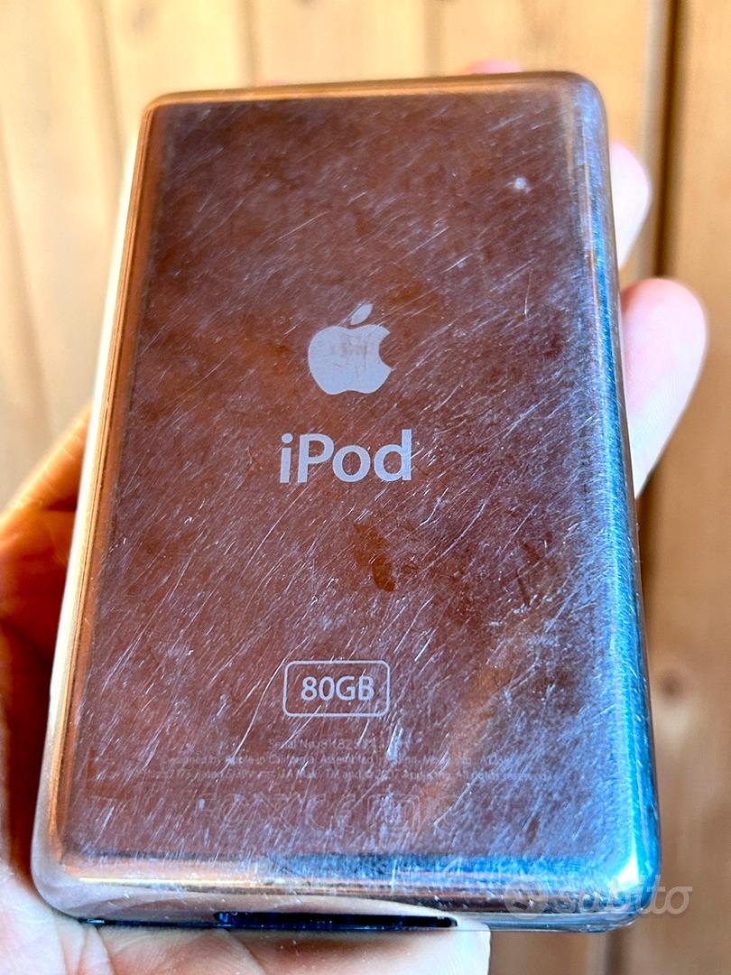 ★動作品 Apple iPod classic 80GB A1238★ Apple iPod Classic 80GB A1238 6th Generazione Nero - Audio